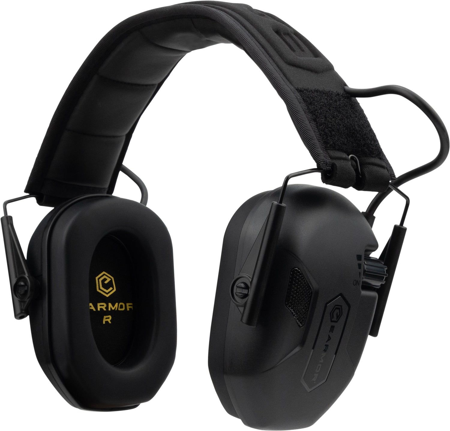 Earmor M300A Electronic Earmuffs - Tactical Black