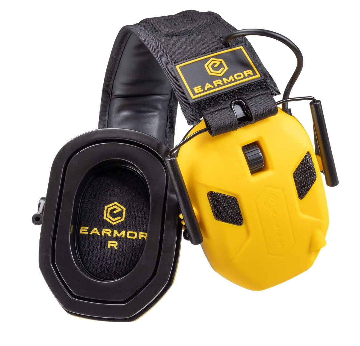 Earmor M300X Electronic Earmuffs - Yellow