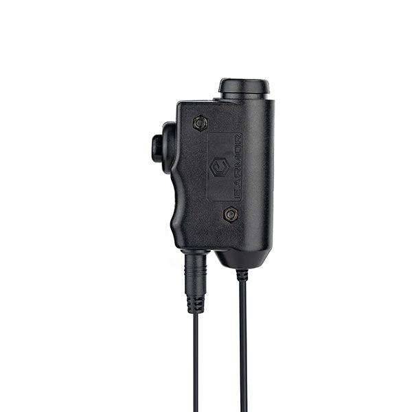 Earmor M52 Tactical PTT (push to talk) with Finger Button - Kenwood