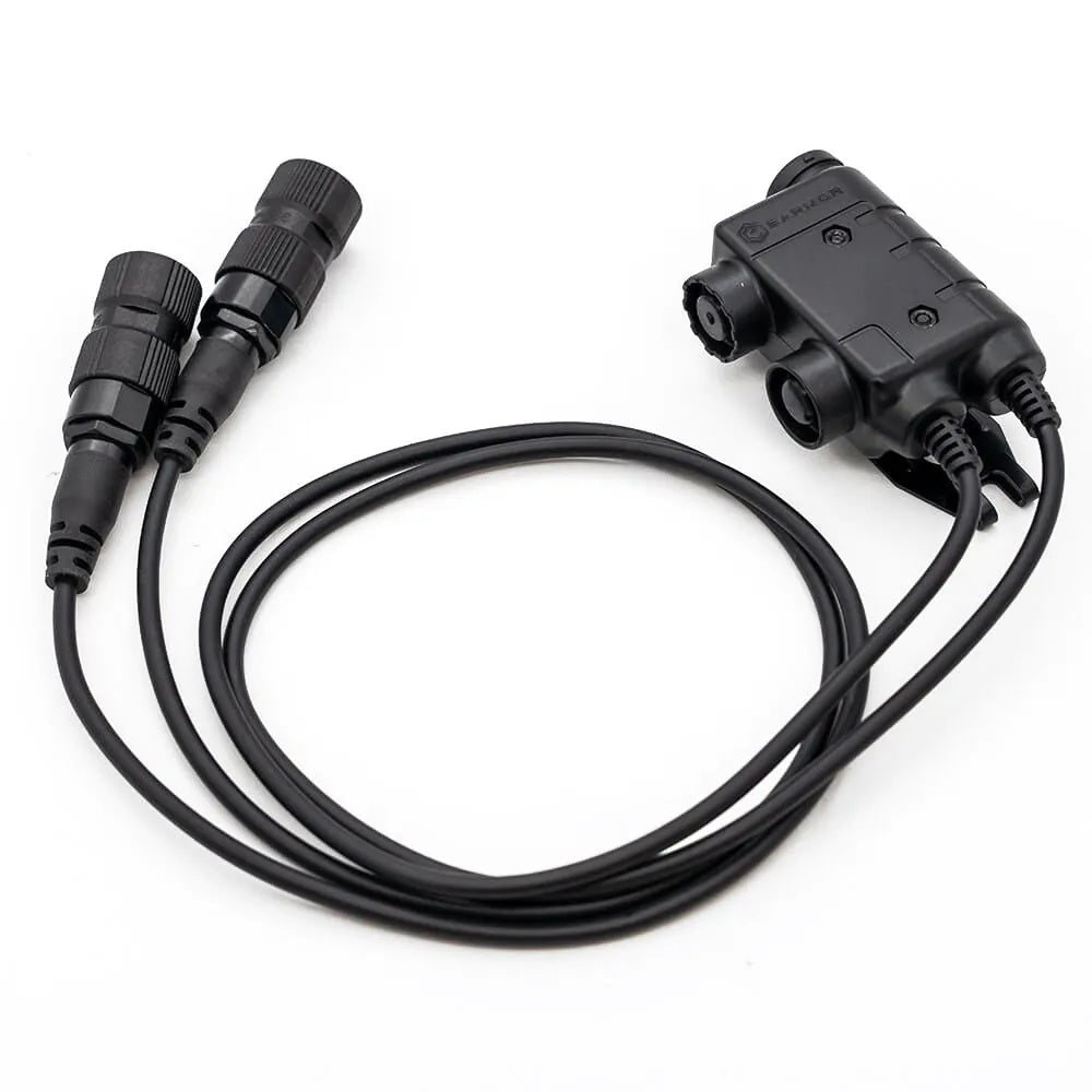 Earmor M56 Tactical Dual-Channel PTT for MIL PRC Radio