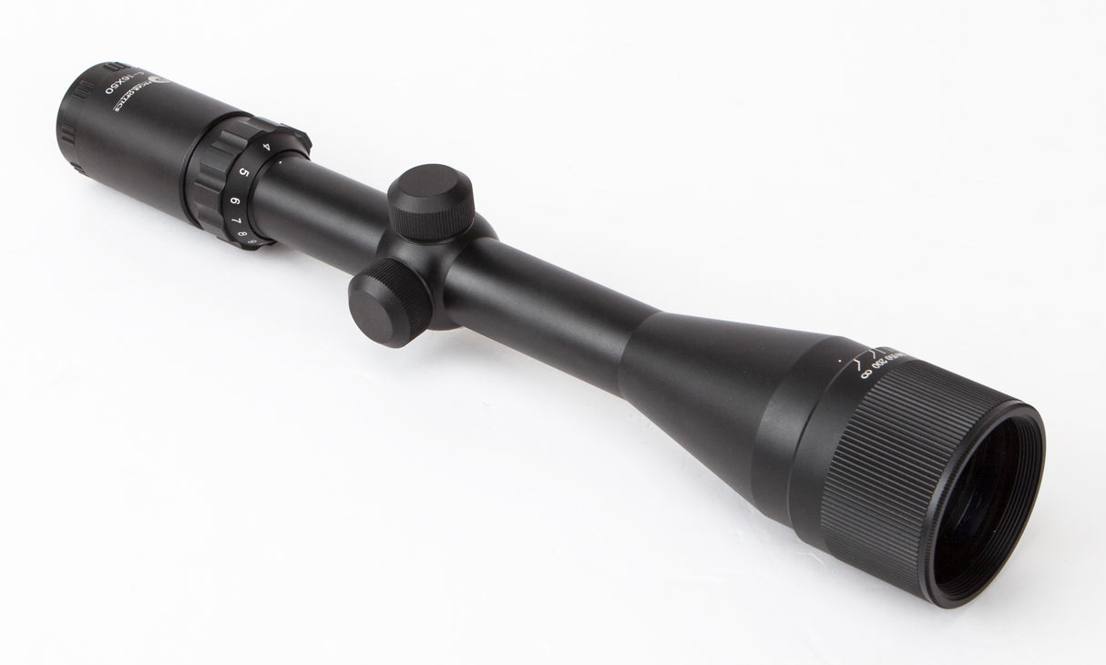 Pecar Optics Blue Carbon 4-16x50AO Rifle Scope Mil-Dot