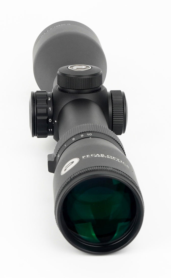 Pecar Optics Black Carbon 2.5-10x50IR Rifle Scope German 4