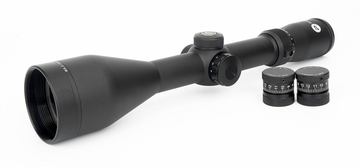 Pecar Optics Black Carbon 3-12x56IR Rifle Scope German 4