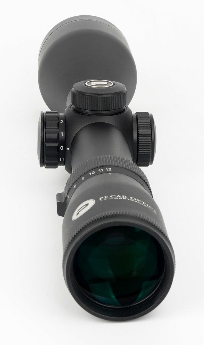 Pecar Optics Black Carbon 3-12x56IR Rifle Scope German 4