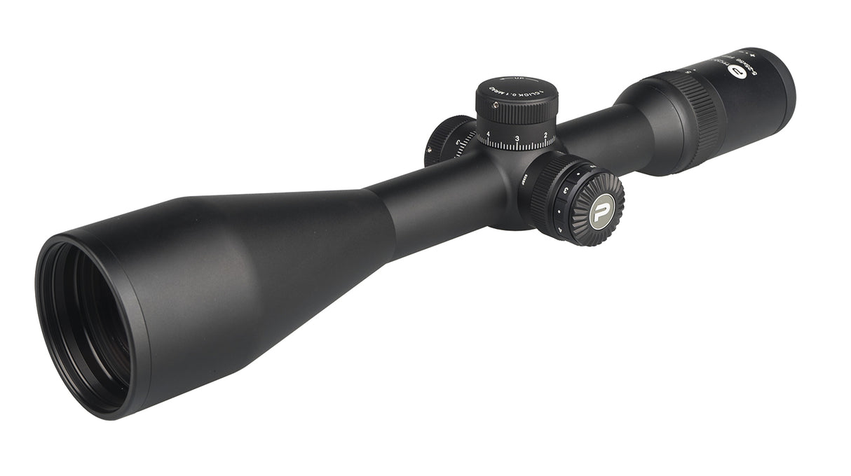 Pecar Optics Black Carbon 5-25x56IR Rifle Scope First Focal Plane FFP