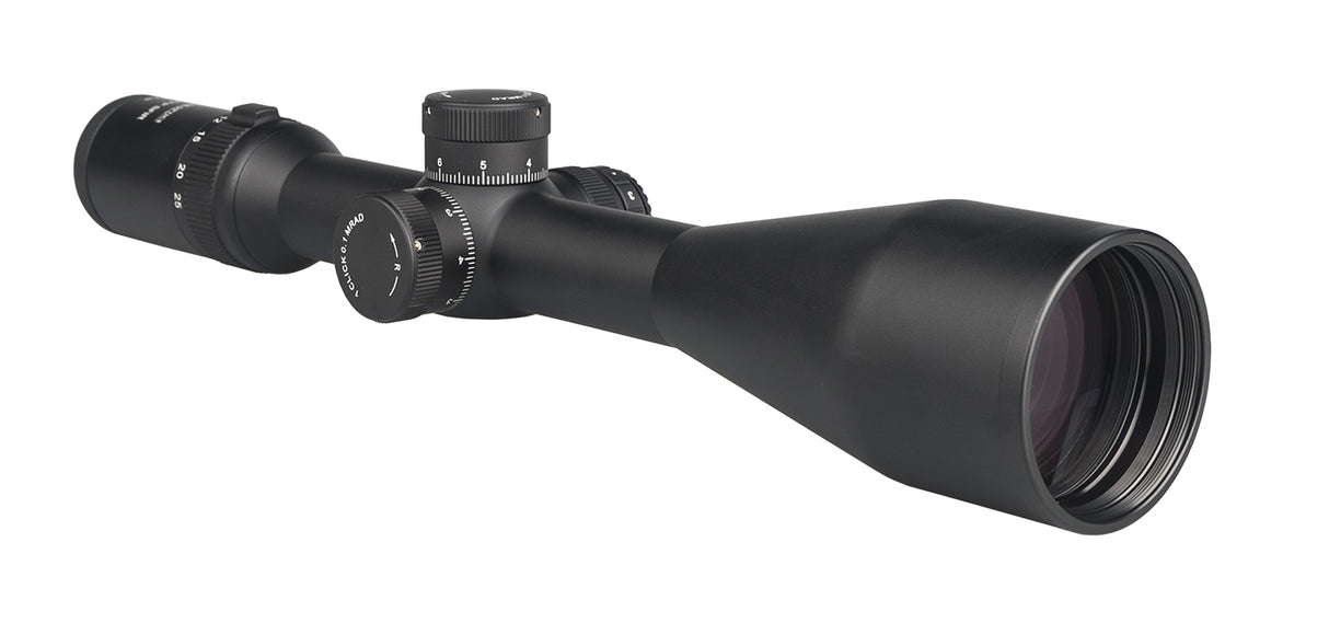 Pecar Optics Black Carbon 5-25x56IR Rifle Scope First Focal Plane FFP