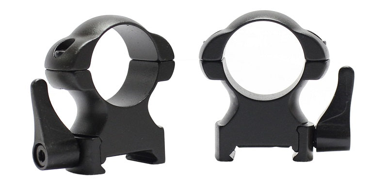 Pecar Optics 1in Scope Rings High Weaver Style Quick Detach