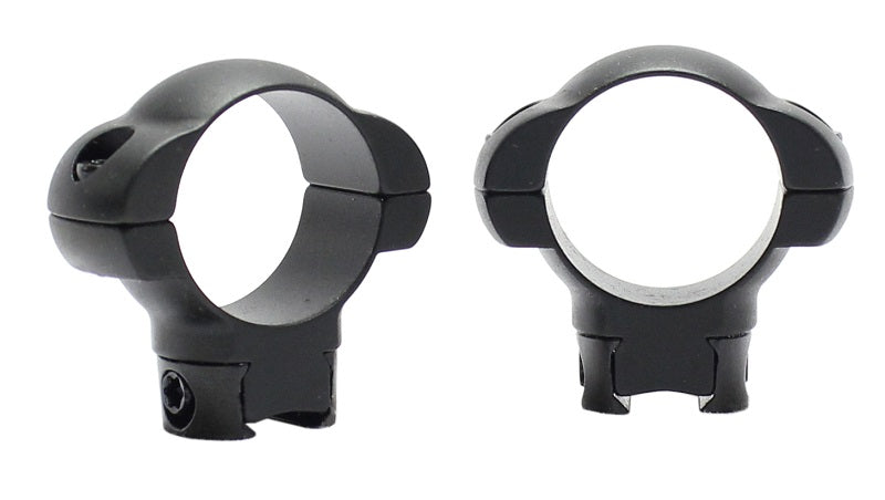 Pecar Optics 1in Scope Rings Medium 3/8 Dovetail Steel