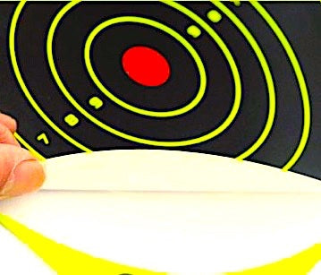 Pro-Tactical Adhesive Splatter Target 8in - 10 Pack