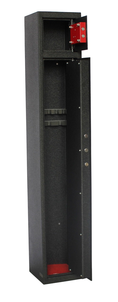 Pro-Tactical Hunter 5 Gun Safe Key Lock with Top Locker