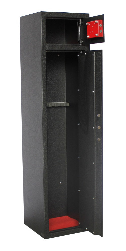 Pro-Tactical Hunter 7 Gun Safe Key Lock with Top Locker