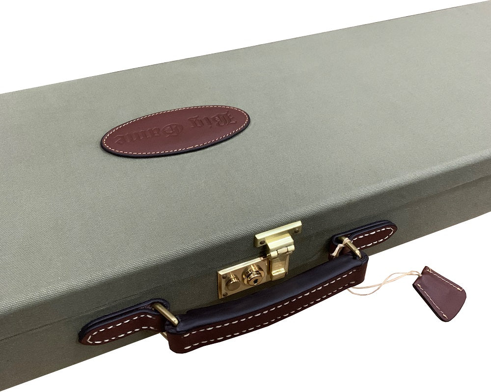Pro-Tactical Big Game Dlx Leather & Canvas Rifle Hard Case