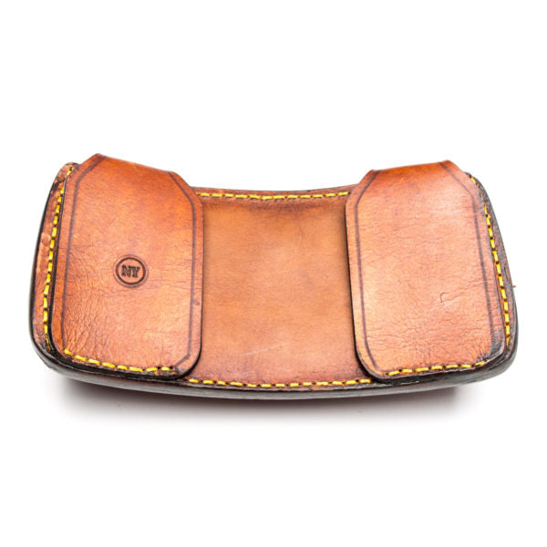 Rigby Open 9 Round Leather Bullet Pouch - Magnum