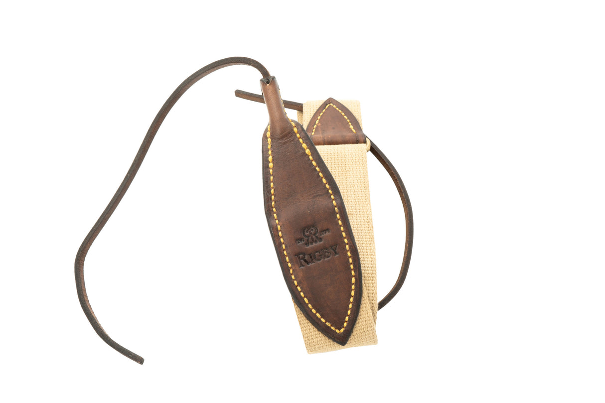 Rigby Canvas and Leather Silent Sling - Thong End