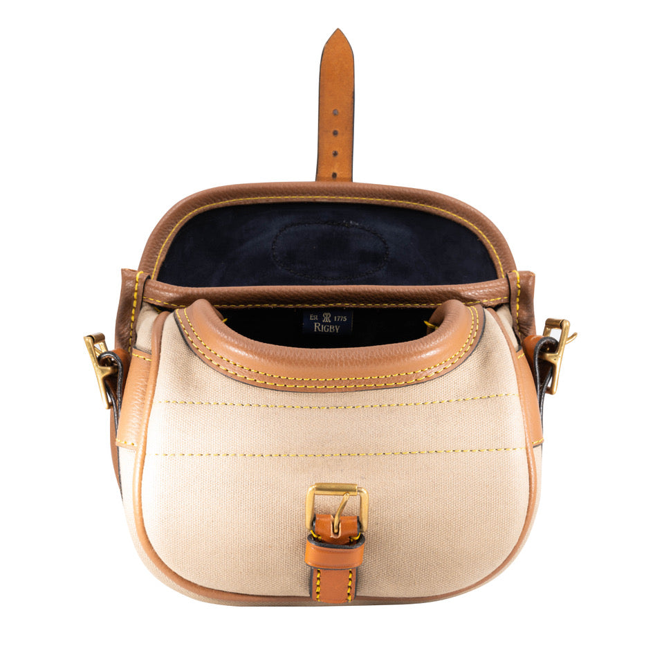 Rigby Canvas Cartridge Bag - Fits 100 Shotgun Shells
