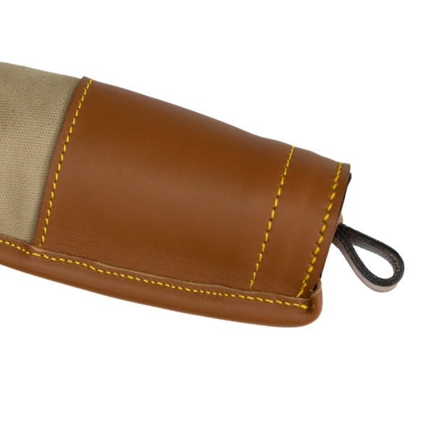 Rigby Canvas Unlined Rifle Slip - Kalahari Brown