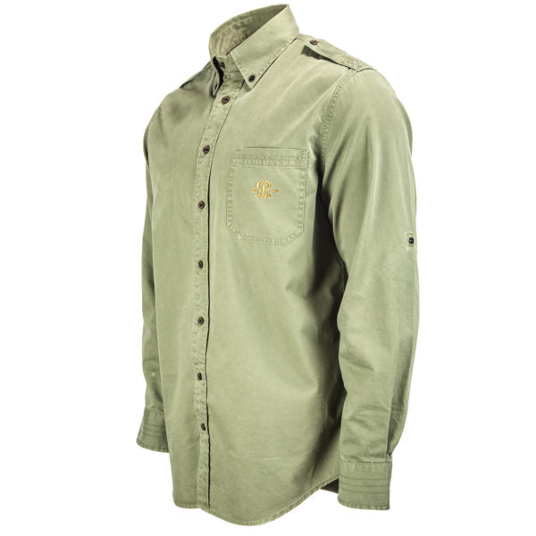 Rigby Hunting Shirt (Long Sleeved) - Green - Medium