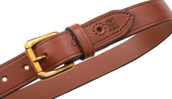 Rigby Leather Rising Bite Belt - Tan