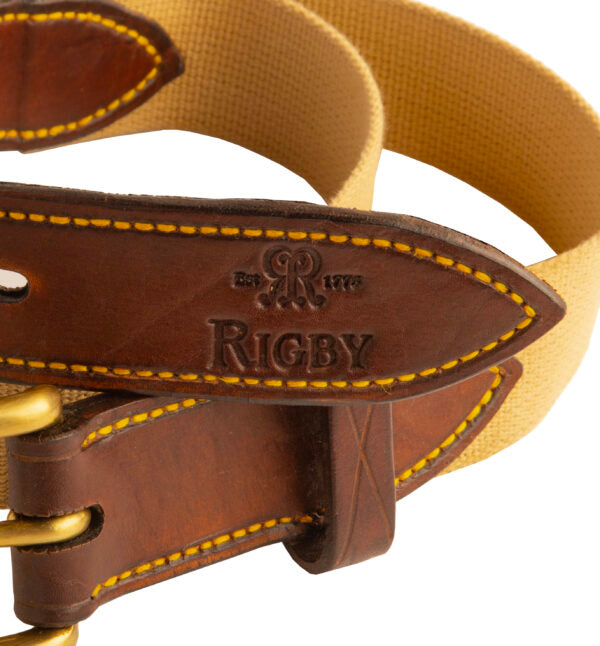 Rigby Canvas and Leather Normal Belt