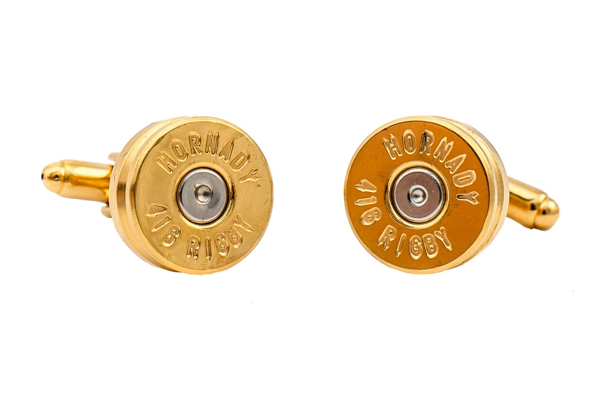 Rigby Cufflinks (Brass) - .416 Rigby