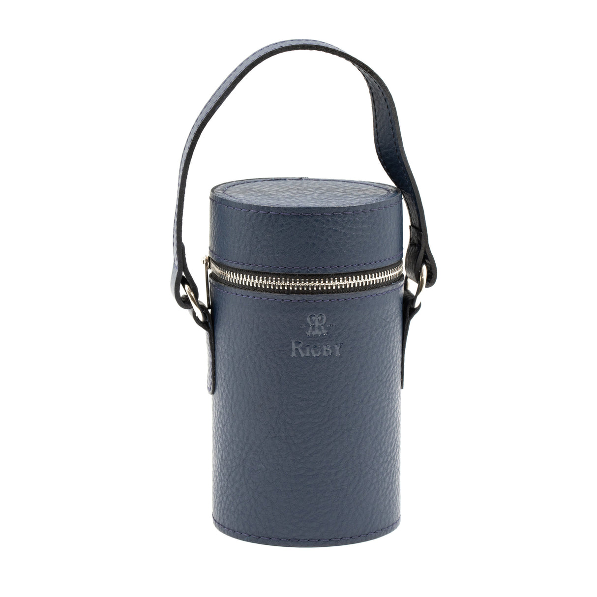 Rigby Leather Covered Triple Flask