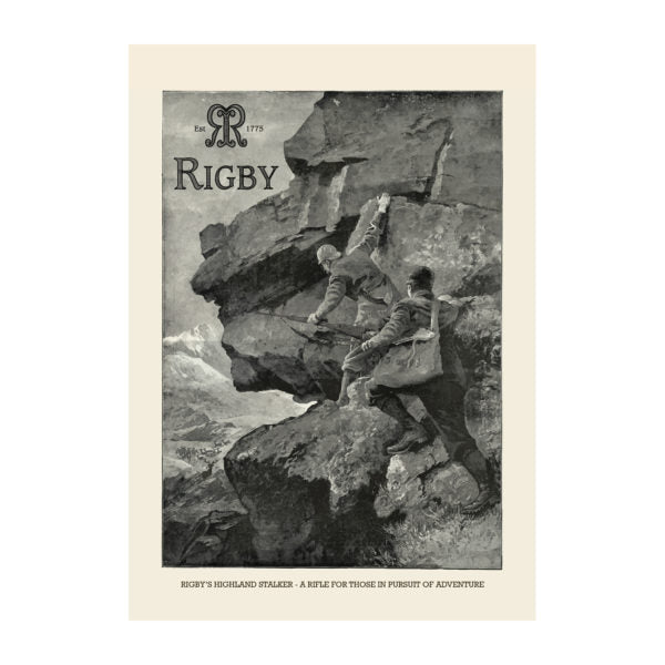 Rigby Highland Stalker Poster, version 1 (A3)