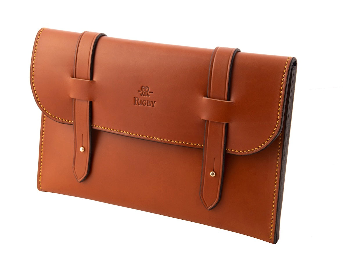 Rigby Tan Leather iPad Slip