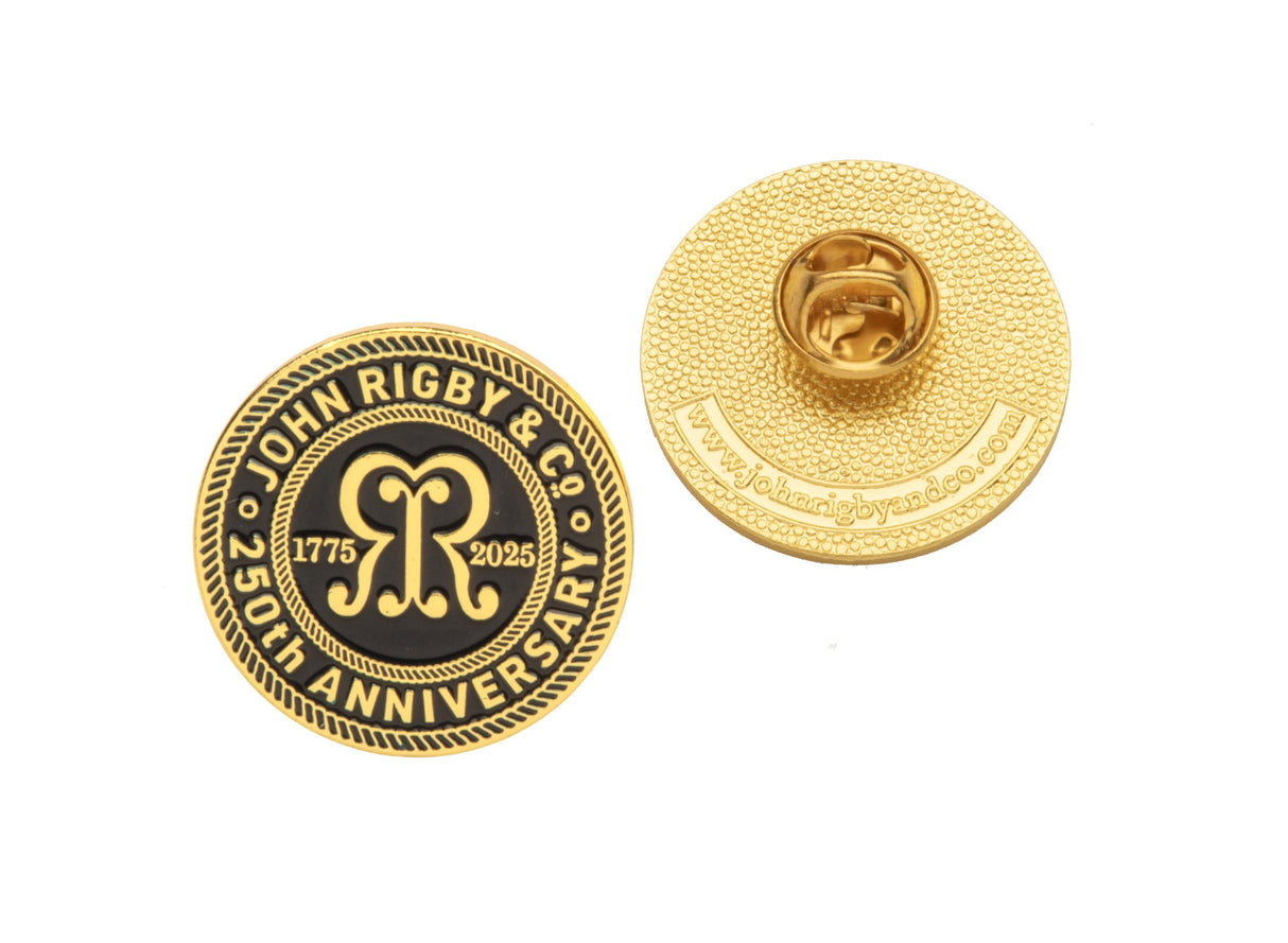 Rigby 250th Anniversary Logo Lapel Pin (Tie Pin)