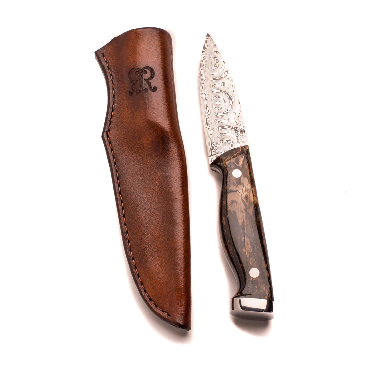 Rigby Limited Edition London Best Damascus Knife