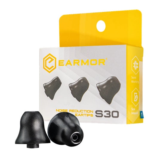 Earmor S30 Replacement Tapered Foam Earplugs For M20T Pro/M200T/P20/P21