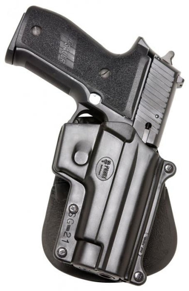 Fobus SG-21 Paddle Holster and CU9 Magazine & Handcuff Combo