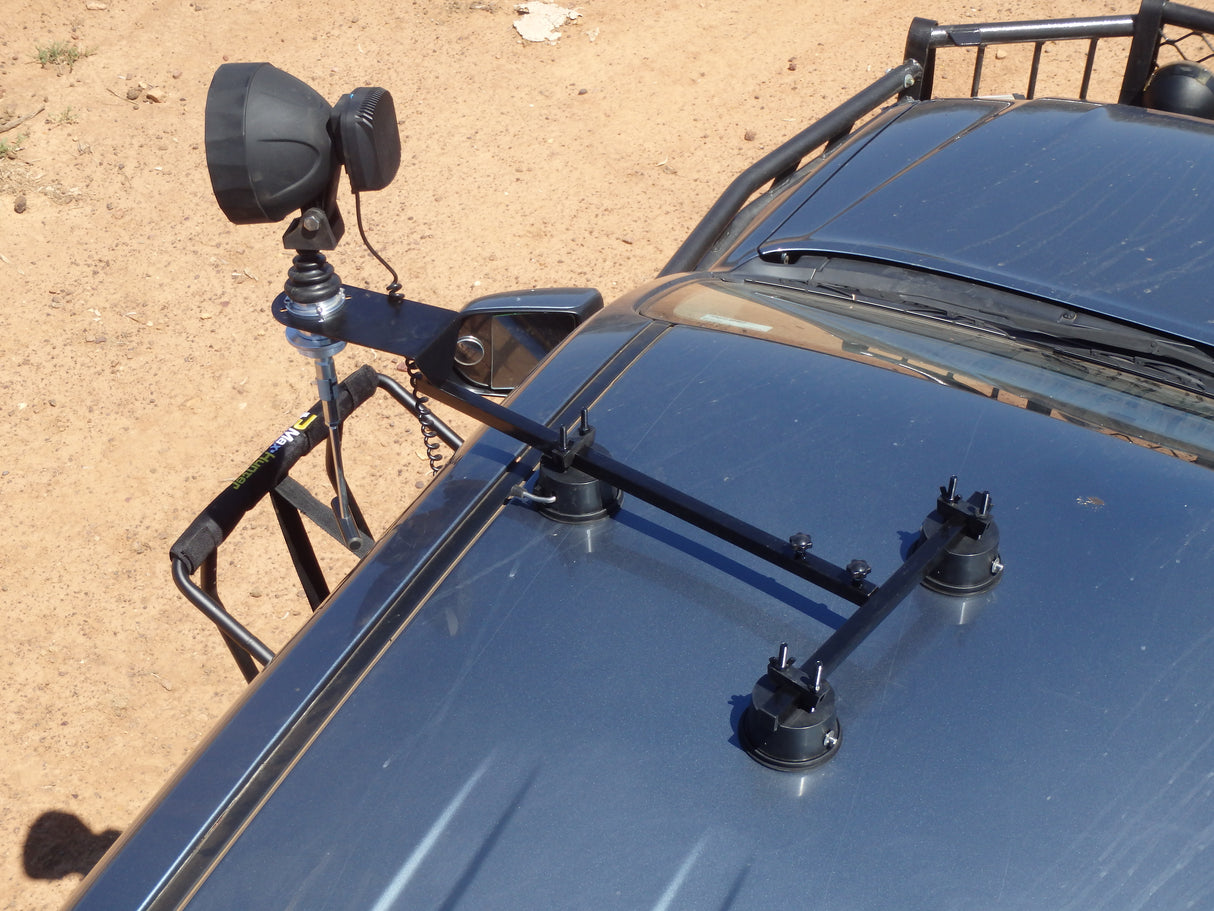 Pro-Tactical Suction Cup Mount Package with 240mm HID Light