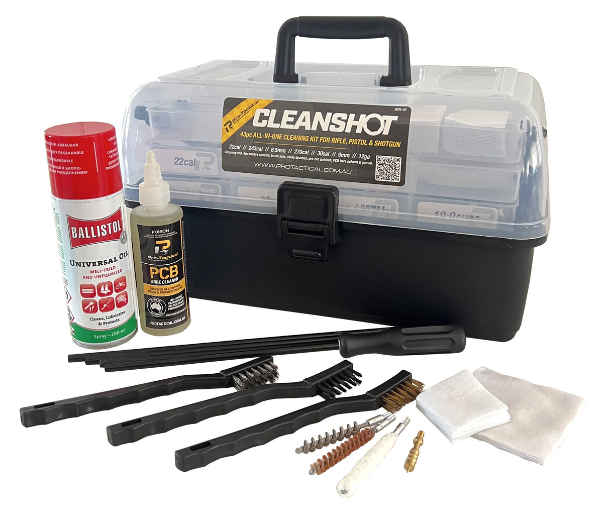 Pro-Tactical Cleanshot All-In-One Gun Cleaning Kit