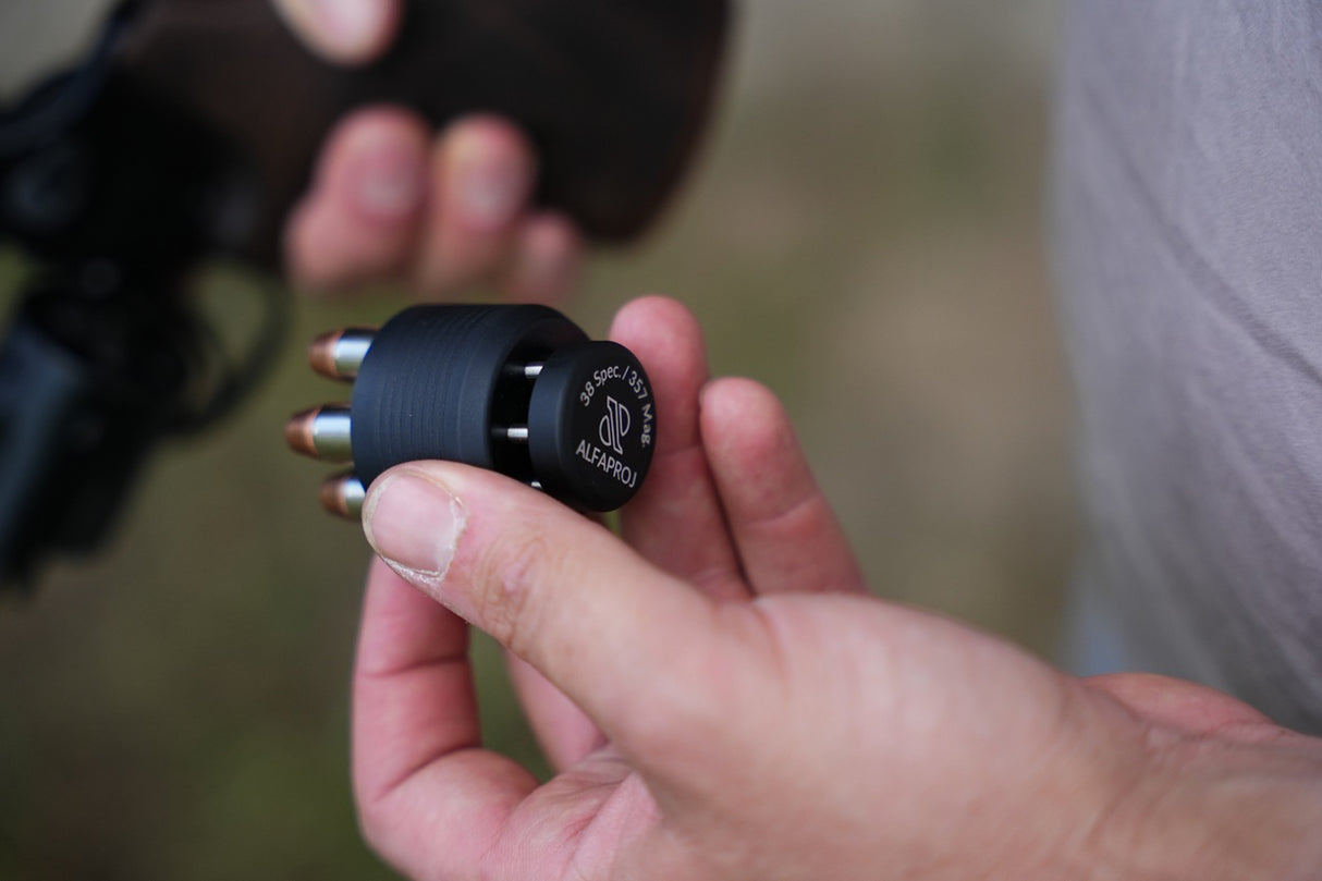 Alfa-Proj Carbine Rifle Speedloader 357 Magnum