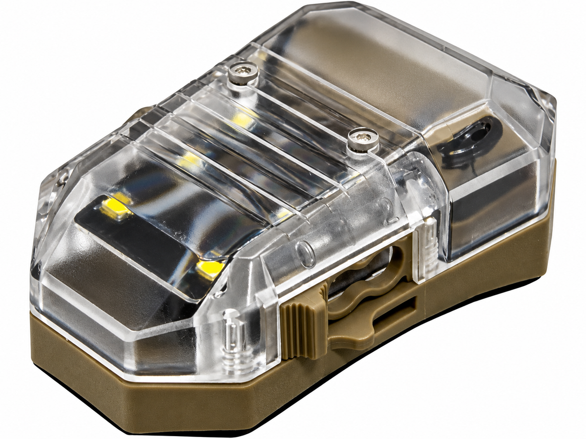 Earmor F101 Stealth Survival Light LED Flash Light - Coyote Brown