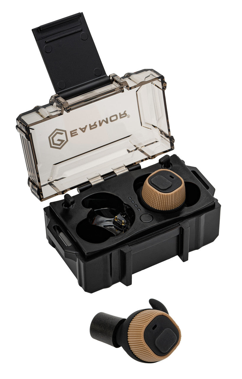Earmor M20 Electronic Earplugs - Coyote Brown