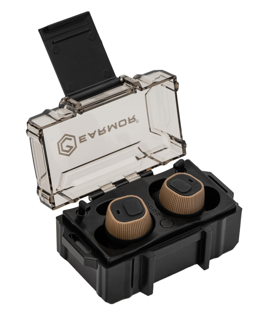 Earmor M20 Electronic Earplugs - Coyote Brown