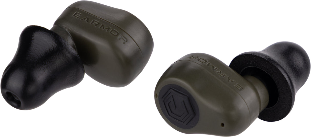 Earmor M23T-AI Bluetooth Electronic Earbuds - Foliage Green
