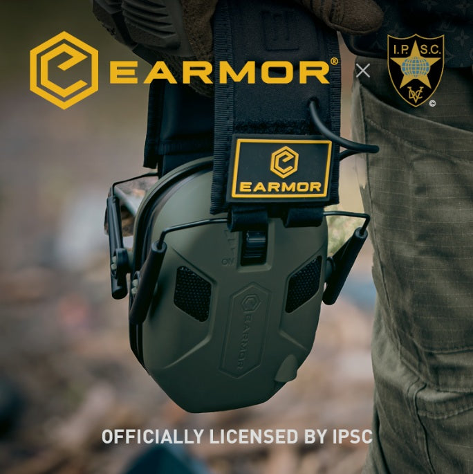 Earmor M300X Electronic Earmuffs - Yellow