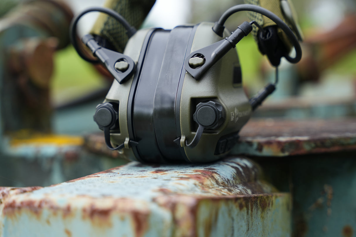 Earmor M31 PLUS Electronic Earmuffs - Foliage Green