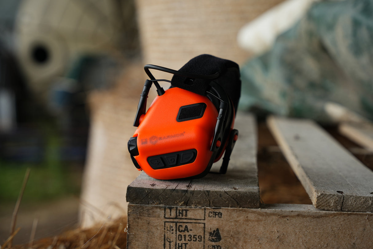 Earmor M31 PLUS Electronic Earmuffs - Vivid Orange