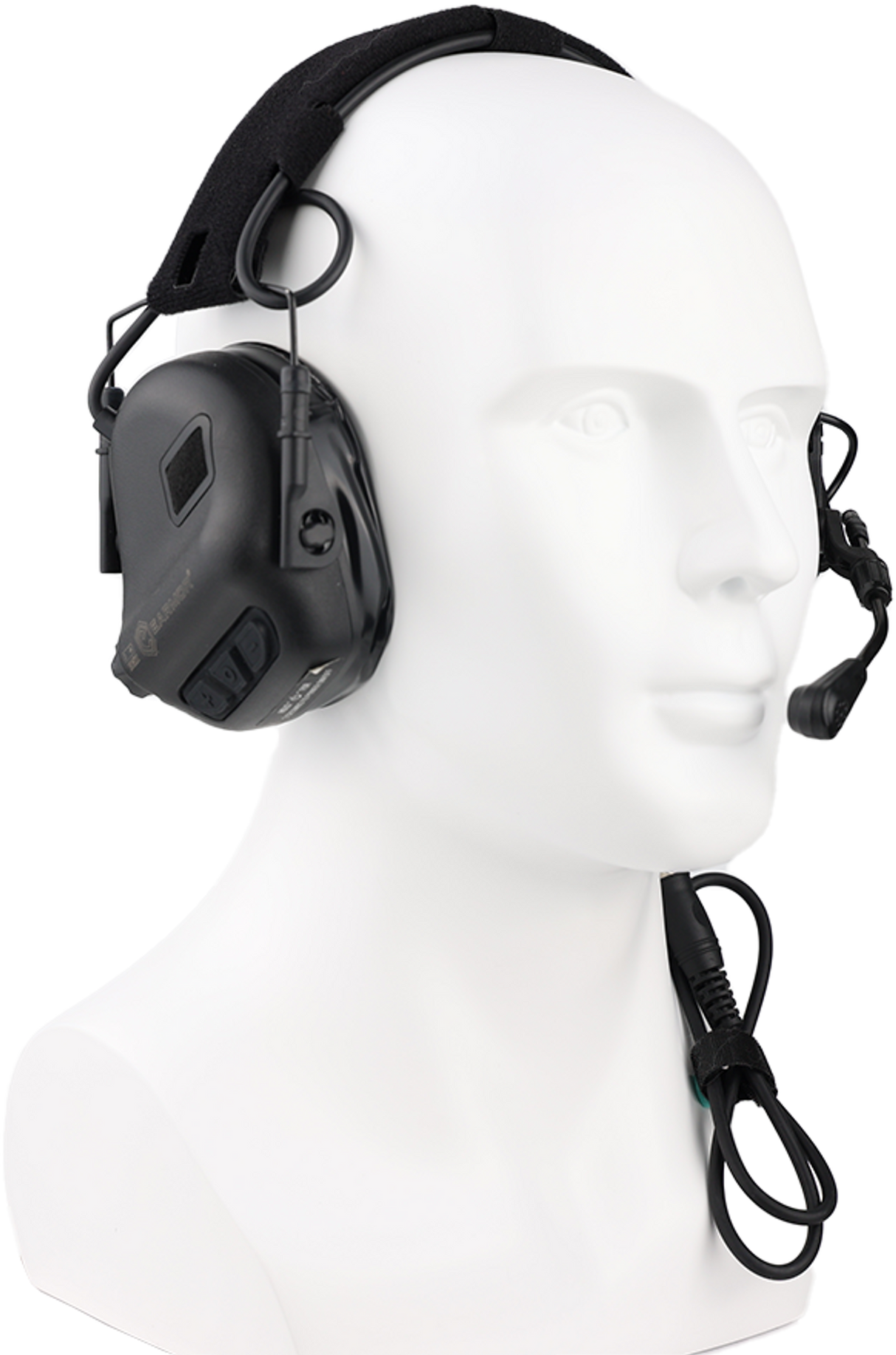 Earmor M32 PLUS Electronic Earmuffs with Microphone - Black