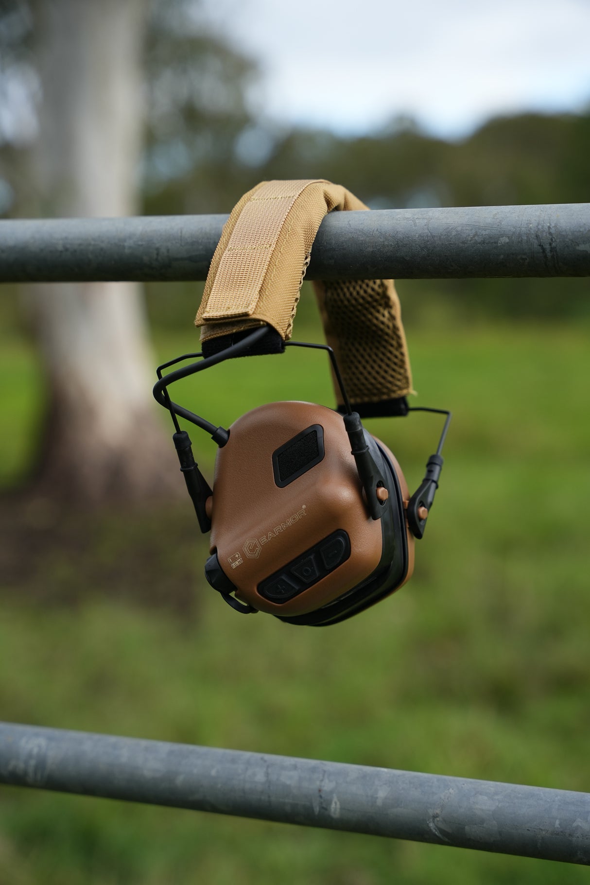 Earmor M61 Modular Headband - Coyote Tan