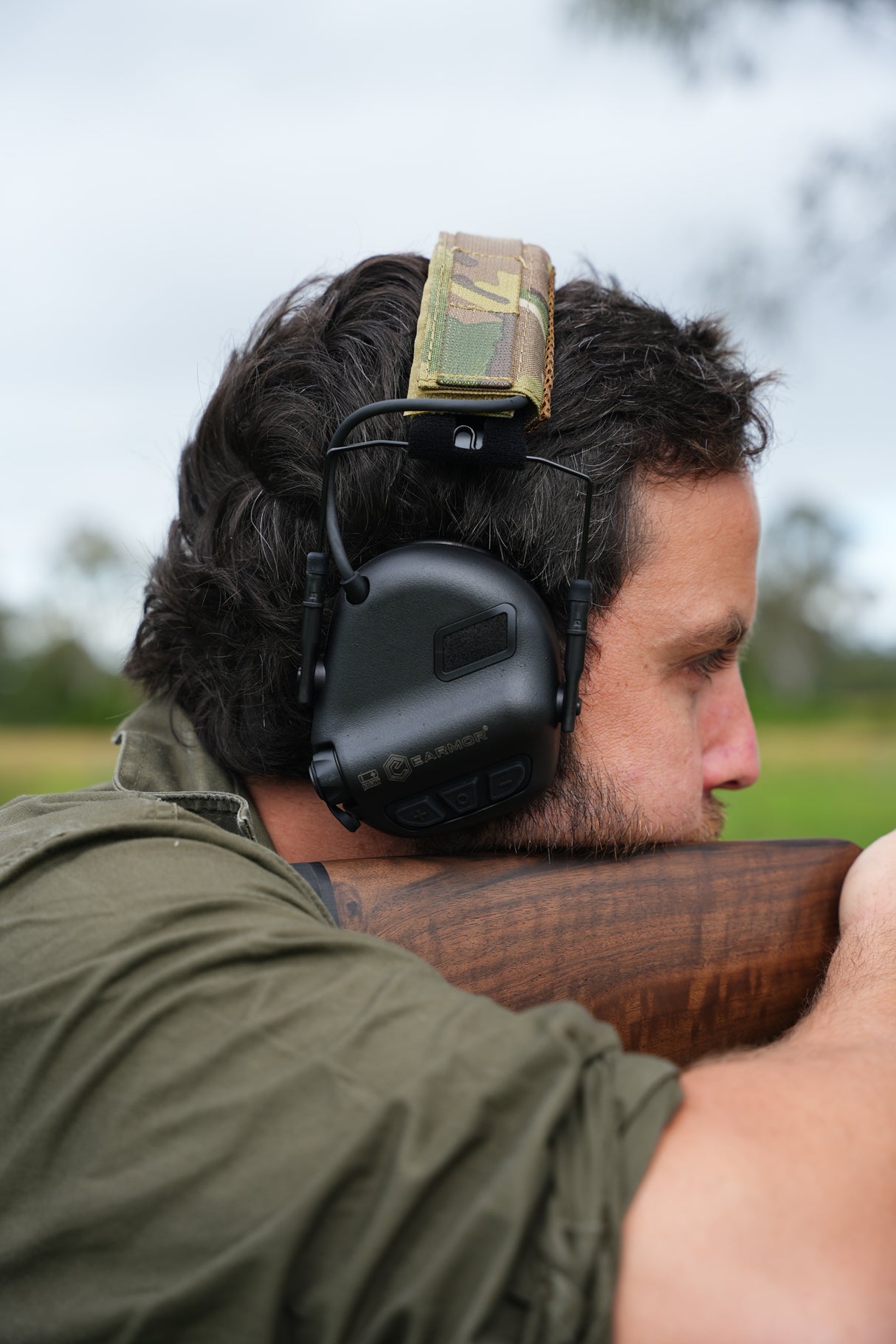 Earmor M61 Modular Headband - Multicam