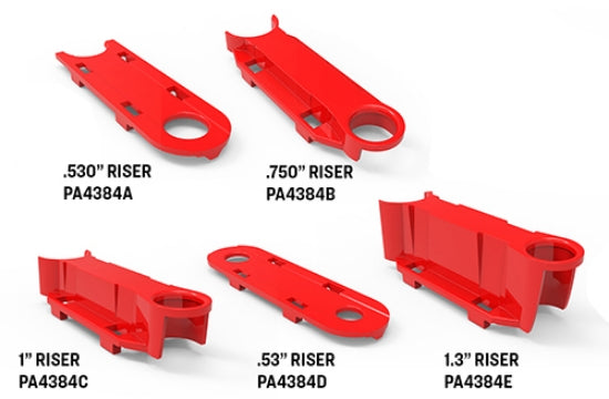 Lee Molded Parts Risers (for Deluxe APP Press 90933)