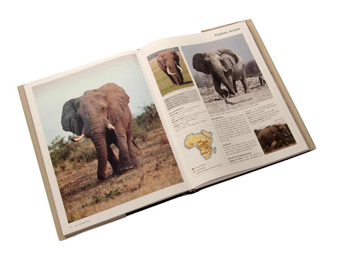 Game Animals of Africa Book