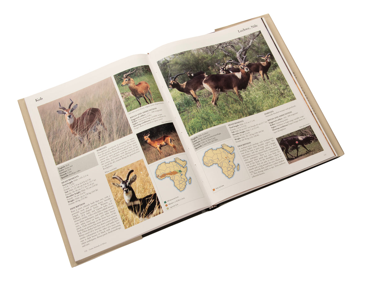 Game Animals of Africa Book