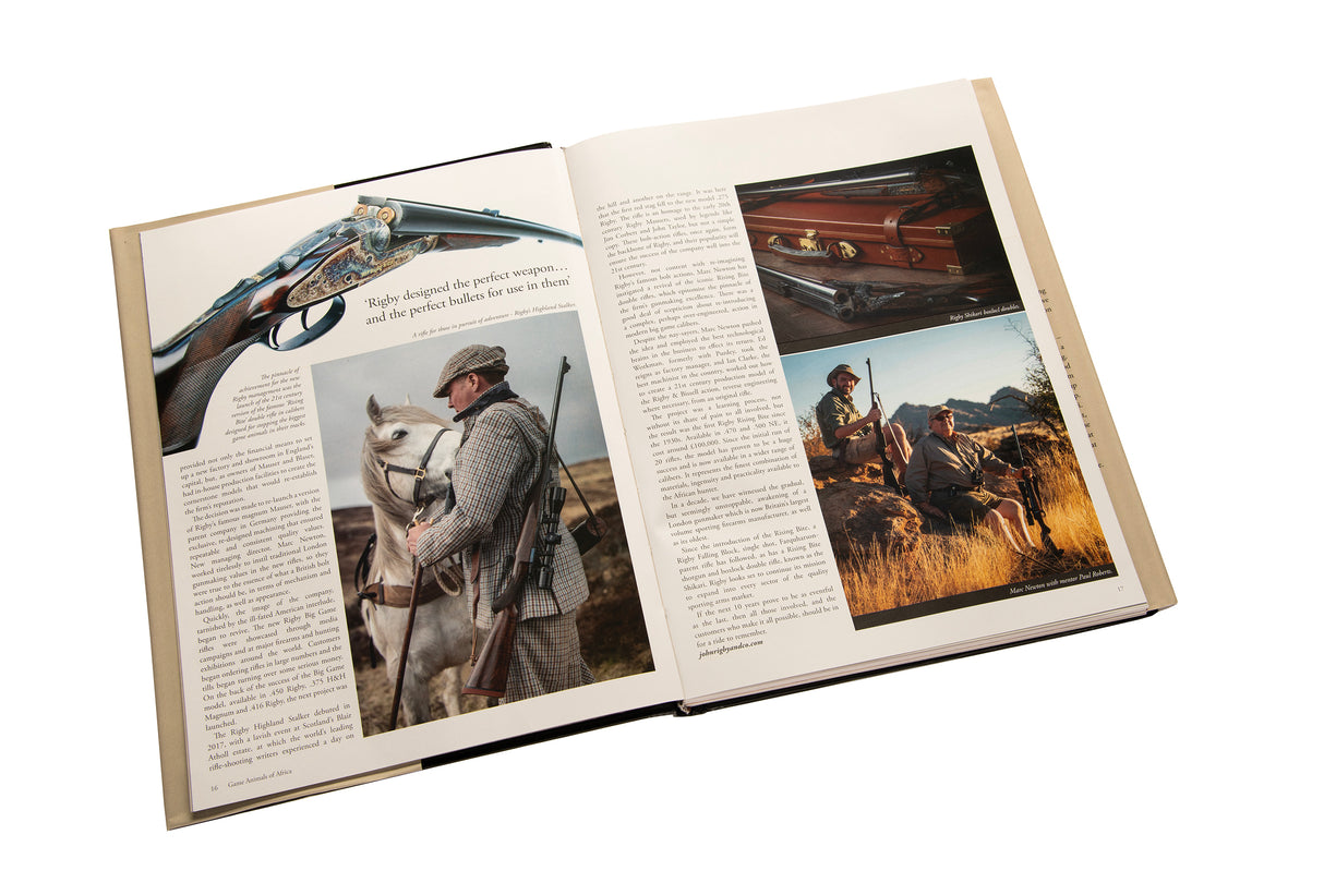 Game Animals of Africa Book