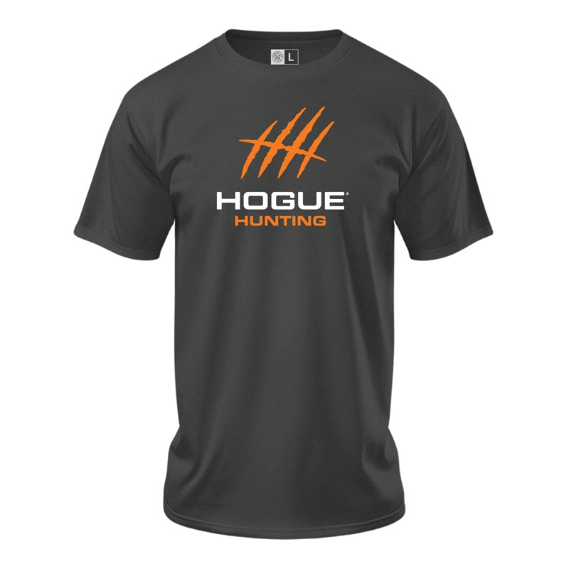 Hogue Hunting Main Logo T-Shirt - Charcoal - Large