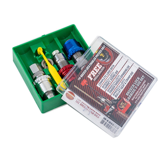 Lee Breech Lock Carbide 3-Die Set - 38/357